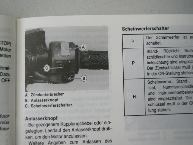 MANUAL DE INSTRUCCIONES KAWASAKI GPZ 500 S EX500-E1 / F1