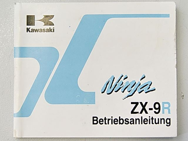 MANUAL DE INSTRUCCIONES KAWASAKI NINJA ZX-9 R ZX900-E1
