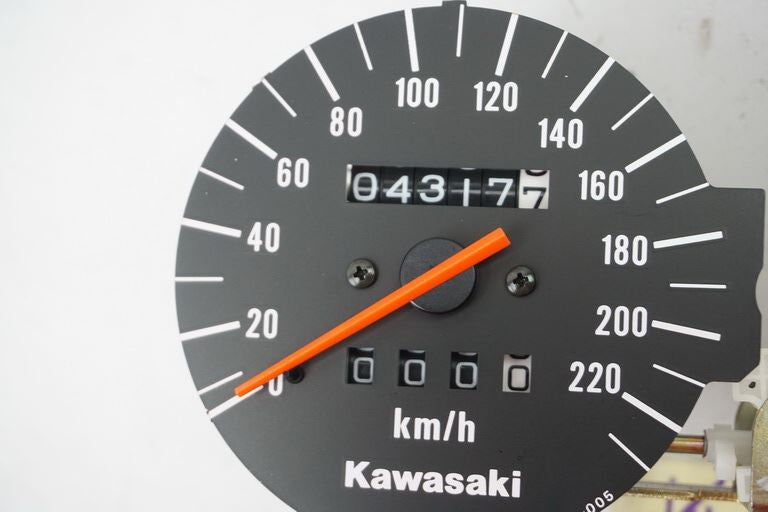 KAWASAKI GPZ 500 EX500DE TACHO EINSATZ COCKPIT SPEEDOMETER - 4317 KM