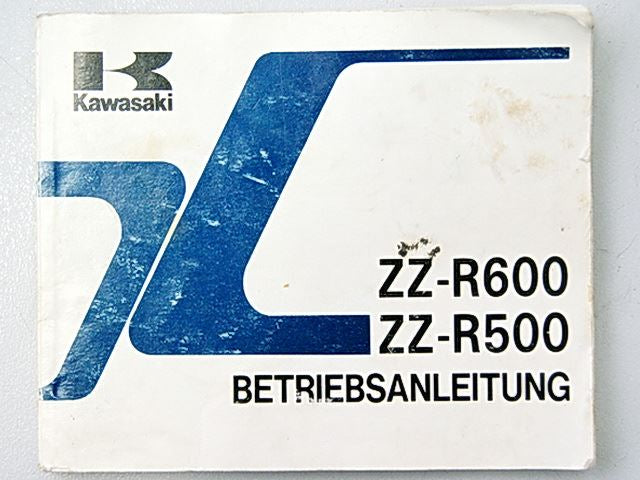 MANUAL DE INSTRUCCIONES KAWASAKI ZZR 600 / ZZR 500