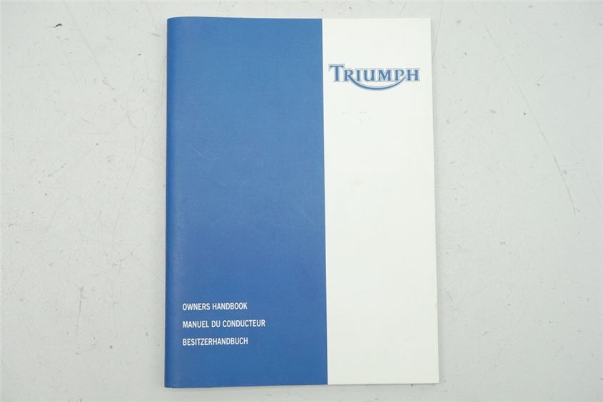 HANDBUCH BEDIENUNGSANLEITUNG TRIUMPH DAYTONA 600 03-06