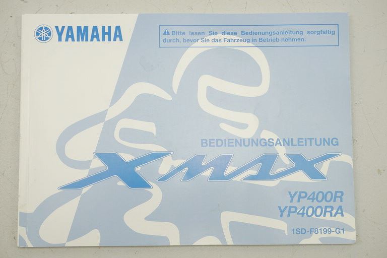 MANUAL DE INSTRUCCIONES YAMAHA X-MAX YP400R/RA - 1SD-F8199-G1