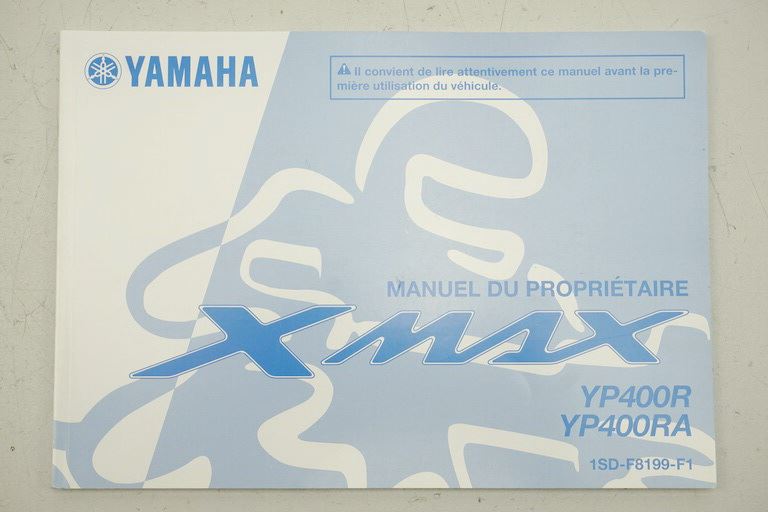 MANUAL DE INSTRUCCIONES YAMAHA X-MAX YP400R/RA - 1SD-F8199-F1