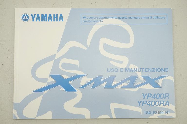 MANUAL DE INSTRUCCIONES YAMAHA X-MAX YP400R/RA - 1SD-F8199-F1 ITALIANO