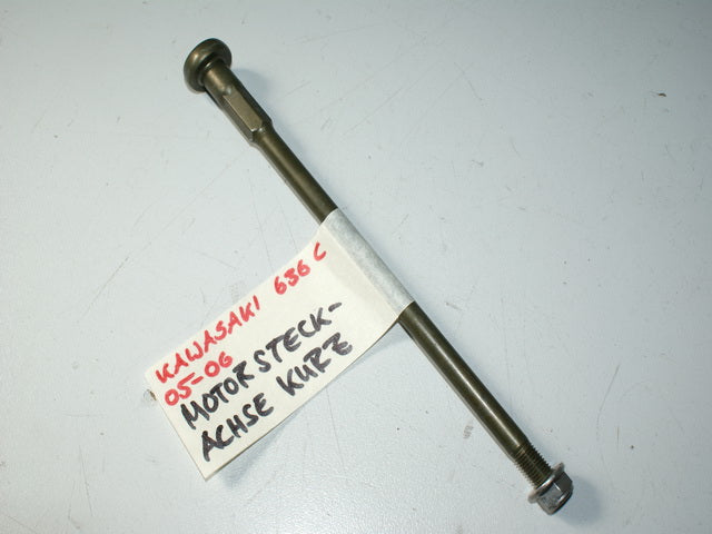KAWASAKI ZX-6R 636C STECKACHSE ACHSE MOTOR 05-06