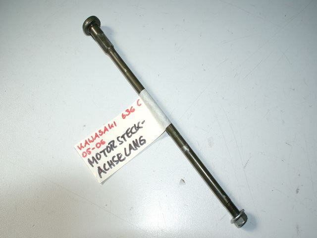 KAWASAKI ZX-6R 636C STECKACHSE ACHSE MOTOR 05-06