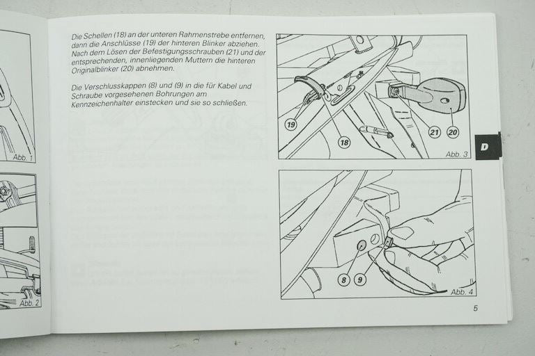 HANDBUCH BEDIENUNGSANLEITUNG DUCATI SPORT TOURING