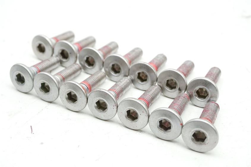KAWASAKI Z 900 ZR900D D1 FRONT & REAR BRAKE DISC BOLTS
