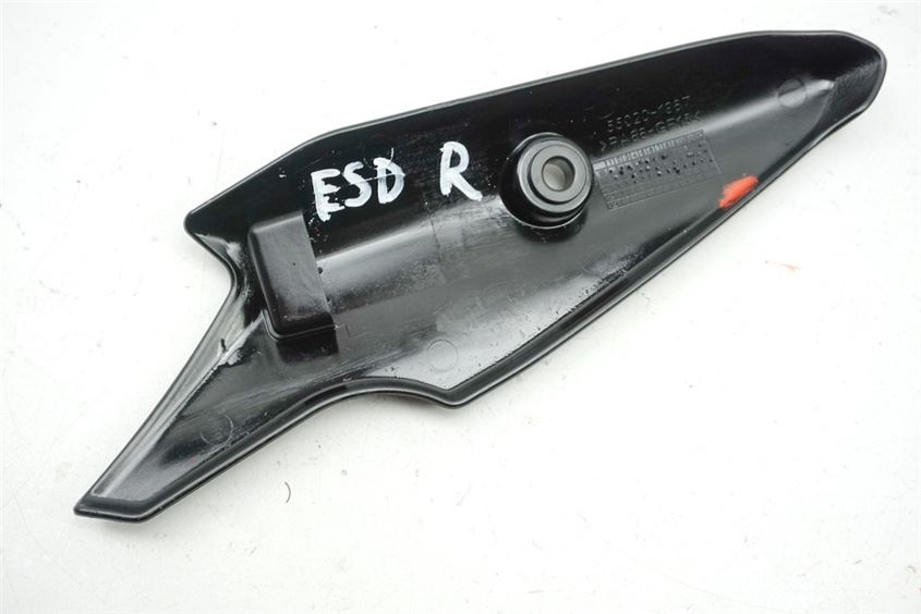 KAWASAKI Z 900 ZR900D D1 CUBIERTA COLECTOR DE ESCAPE PROTECTOR TÉRMICO
