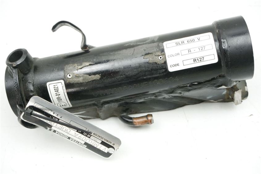 HONDA SLR 650 RD09 RAHMEN & BRIEF RAHMENKOPF PLAKETTE