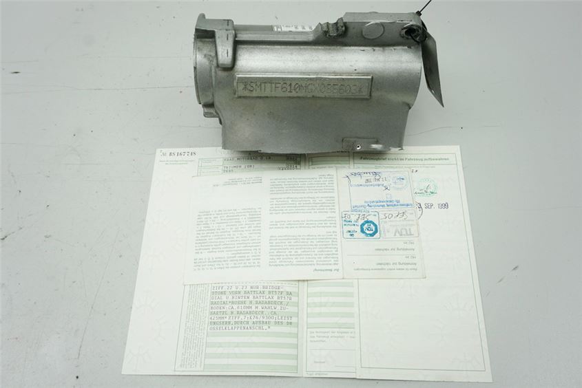 TRIUMPH SPRINT ST T695 955i RAHMEN & BRIEF RAHMENKOPF PLAKETTE