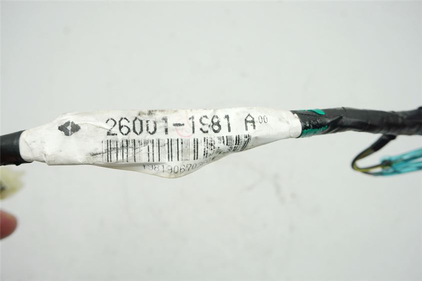 KAWASAKI ZXR 400 ZX400L MAZO DE CABLES LUZ TRASERA CABLE INTERMITENTES