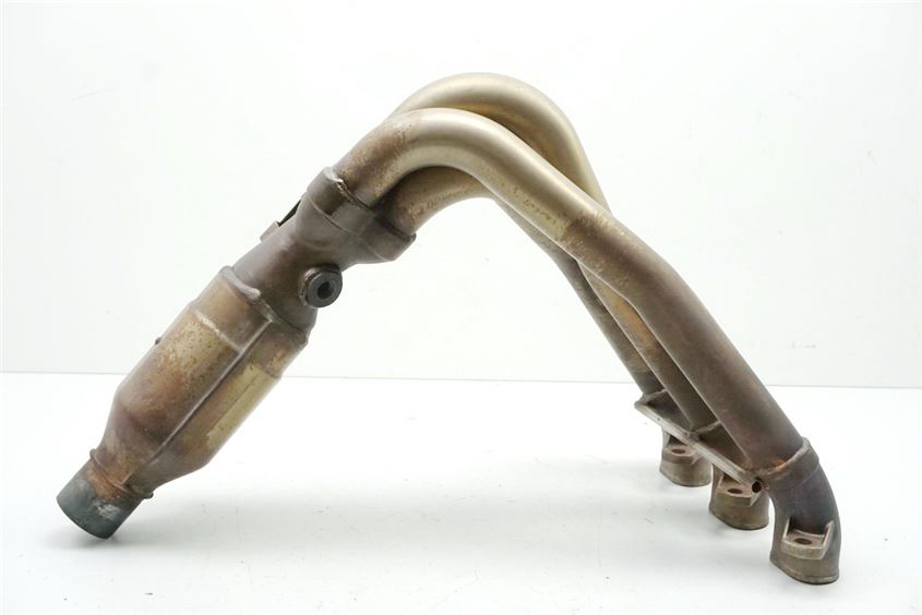 TRIUMPH STREET TRIPLE R 675 ABS L67LR KRÜMMER EXHAUST MUFFLER