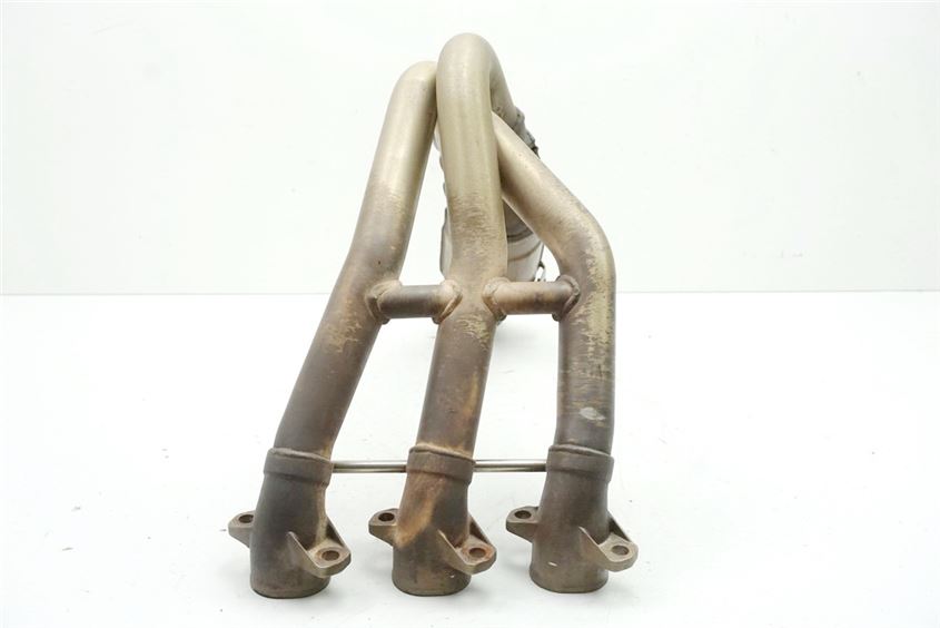 TRIUMPH STREET TRIPLE R 675 ABS L67LR KRÜMMER EXHAUST MUFFLER