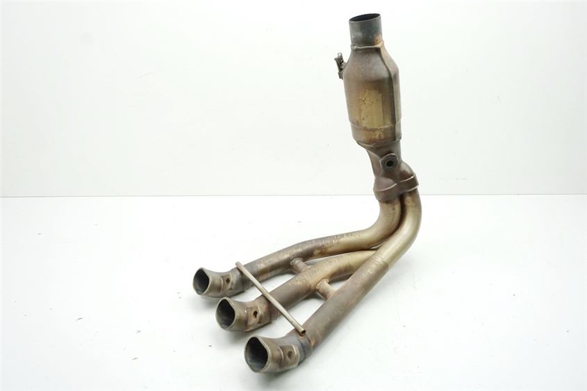TRIUMPH STREET TRIPLE R 675 ABS L67LR KRÜMMER EXHAUST MUFFLER