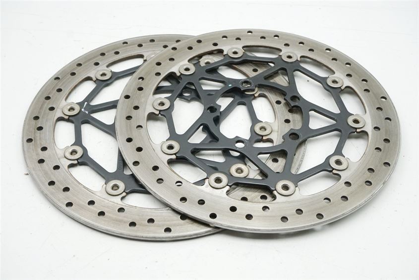 TRIUMPH STREET TRIPLE R 675 ABS L67LR BREMSSCHEIBEN VORN BRAKE DISC - PAAR - 3,92 MM