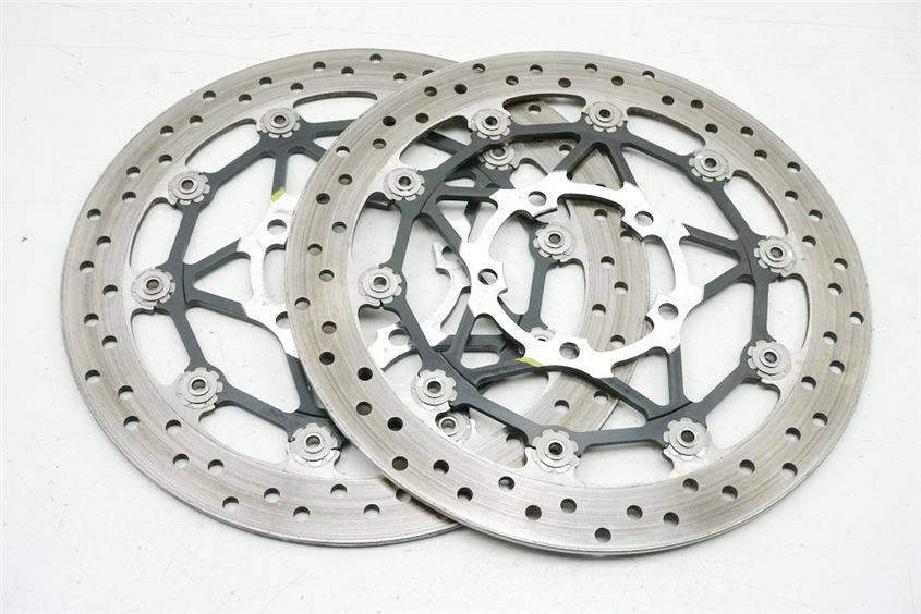 TRIUMPH STREET TRIPLE R 675 ABS L67LR BREMSSCHEIBEN VORN BRAKE DISC - PAAR - 3,92 MM