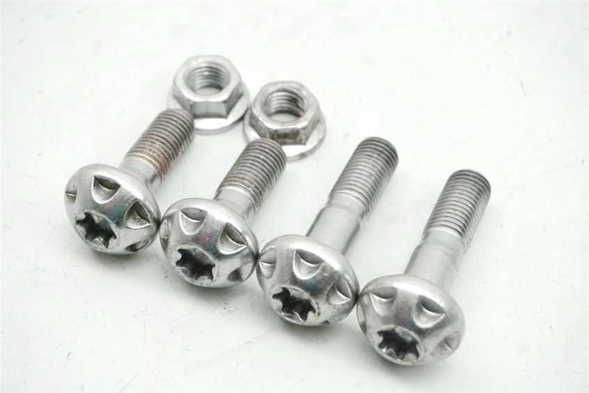 TRIUMPH STREET TRIPLE R 675 ABS L67LR REAR FRAME BOLTS