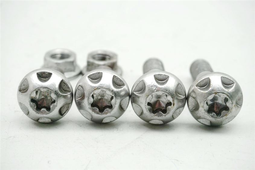 TRIUMPH STREET TRIPLE R 675 ABS L67LR REAR FRAME BOLTS