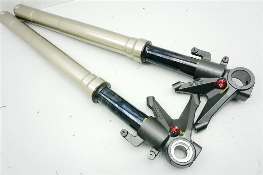 DUCATI 1198 ZDMH704AA GABELHOLME GABEL FORK SHOWA STANDROHR TAUCHROHR - PAAR