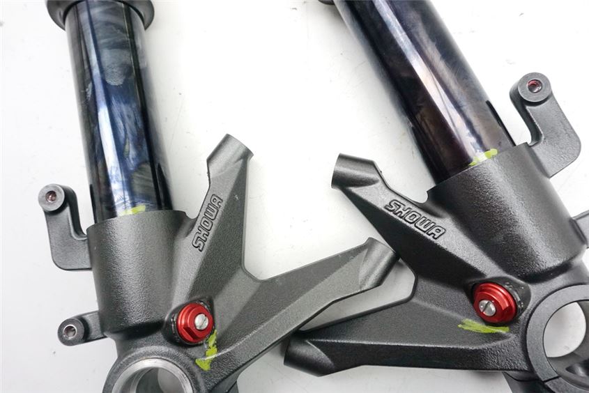 DUCATI 1198 ZDMH704AA GABELHOLME GABEL FORK SHOWA STANDROHR TAUCHROHR - PAAR