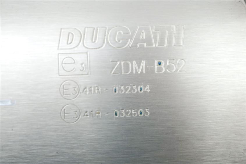 DUCATI 1198 ZDMH704AA AUSPUFF LINKS SCHALLDÄMPFER EXHAUST