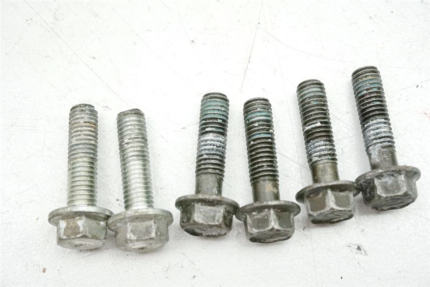 SUZUKI RF 600 GN76B TORNILLOS PINZA DE FRENO DELANTERA Y TRASERA