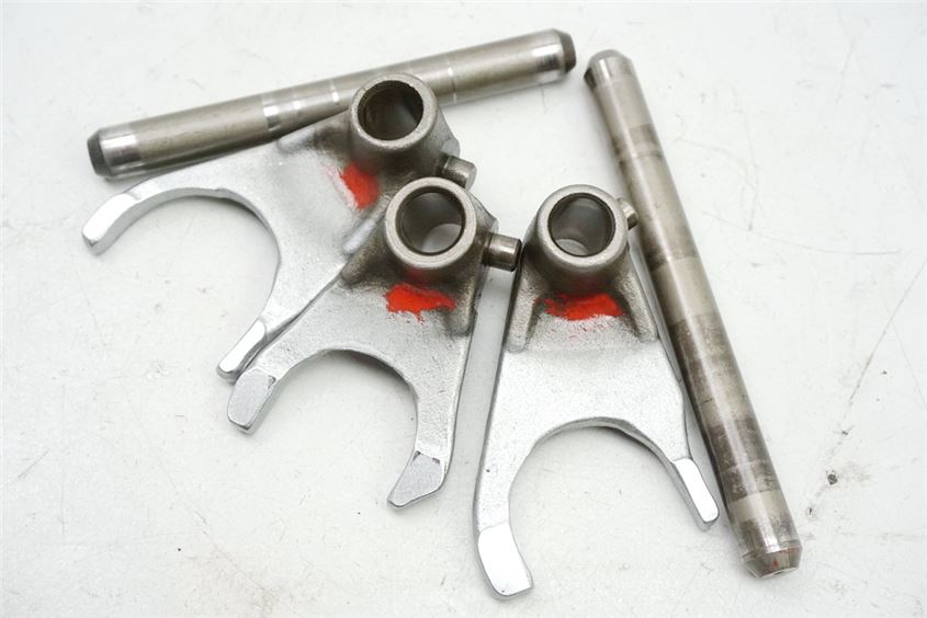 YAMAHA SR 125 10F SHIFT CLAWS SHIFT FORKS GEARBOX