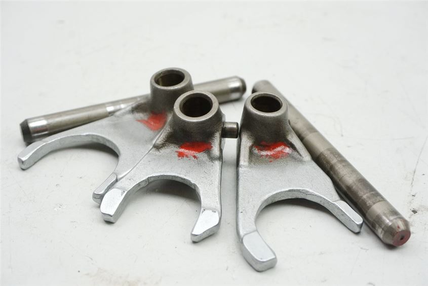 YAMAHA SR 125 10F SHIFT CLAWS SHIFT FORKS GEARBOX