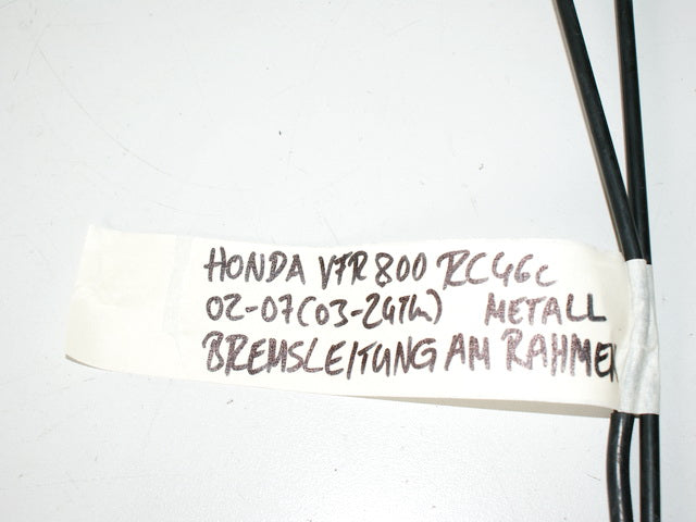 HONDA VFR 800 RC46 CVTEC BREMSLEITUNG BRAKE HOSE