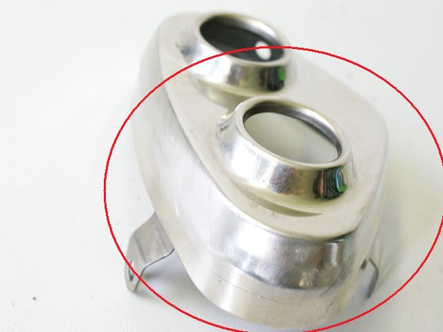HONDA VFR 800 RC46 CVTEC BLENDE RECHTS AUSPUFF COVER