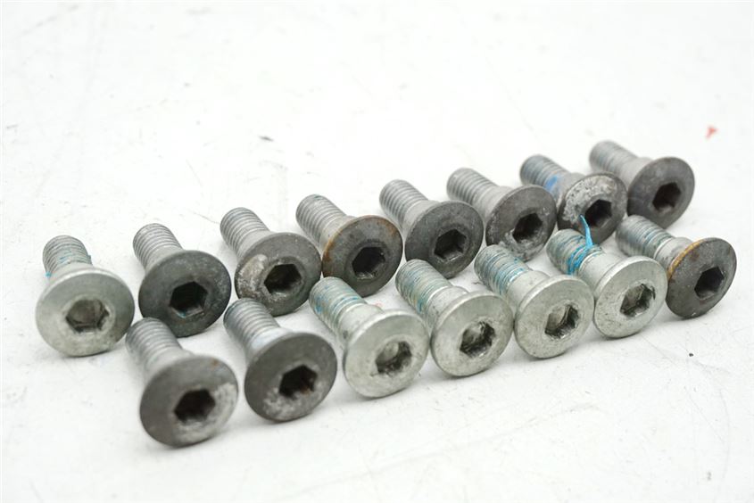 SUZUKI AN 650 ABS WVBU BURGMAN EXECUT SCREWS BRAKE DISCS FRONT & REAR