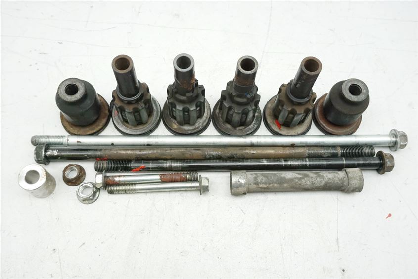 SUZUKI AN 650 ABS WVBU BURGMAN EXECUT SOPORTE DE MOTOR EJE TORNILLOS SOPORTE DE MOTOR
