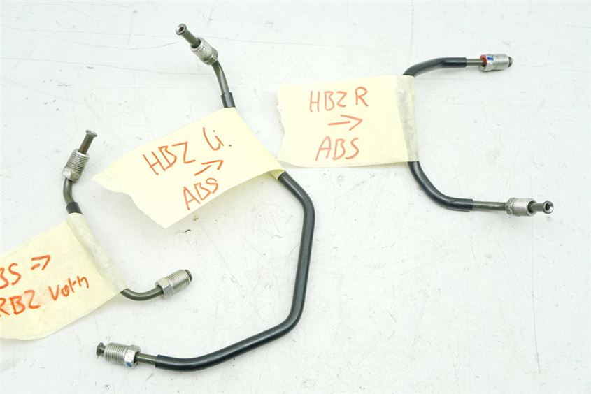 SUZUKI AN 650 ABS WVBU BURGMAN EXECUT BREMSLEITUNG METALL BRAKE PIPE