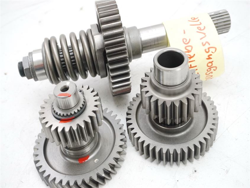 SUZUKI AN 650 ABS WVBU BURGMAN EXECUT CAJA DE CAMBIOS EJE DE ENGRANAJES RUEDA DENTADA