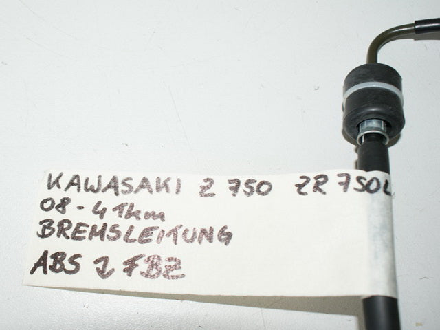 KAWASAKI Z 750 ZR750L Bremsleitung ABS Pumpe zu Fußbremszylinder Bremsschlauch