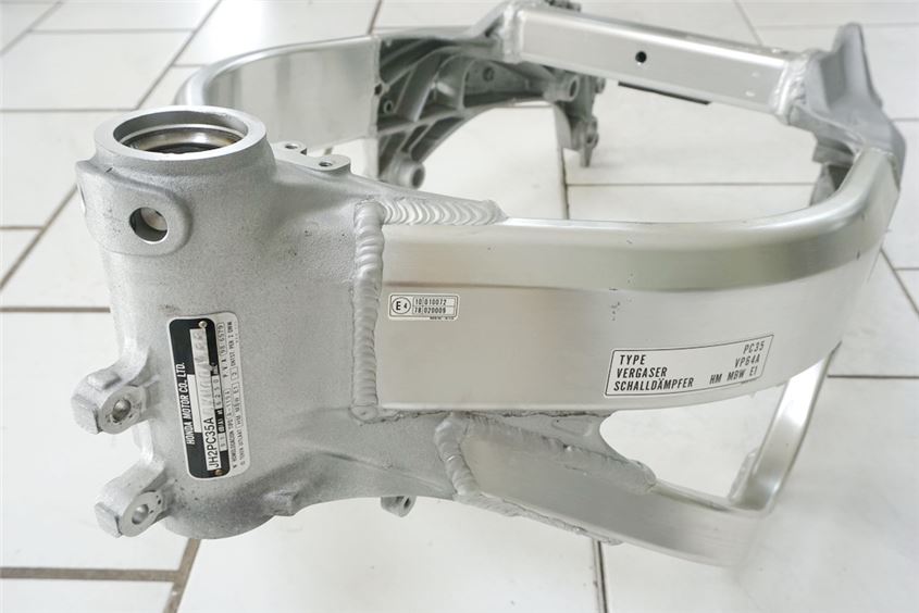 HONDA CBR 600 PC35 RAHMEN & BRIEF FRAME - VERMESSUNGSPROTOKOLL 99-00