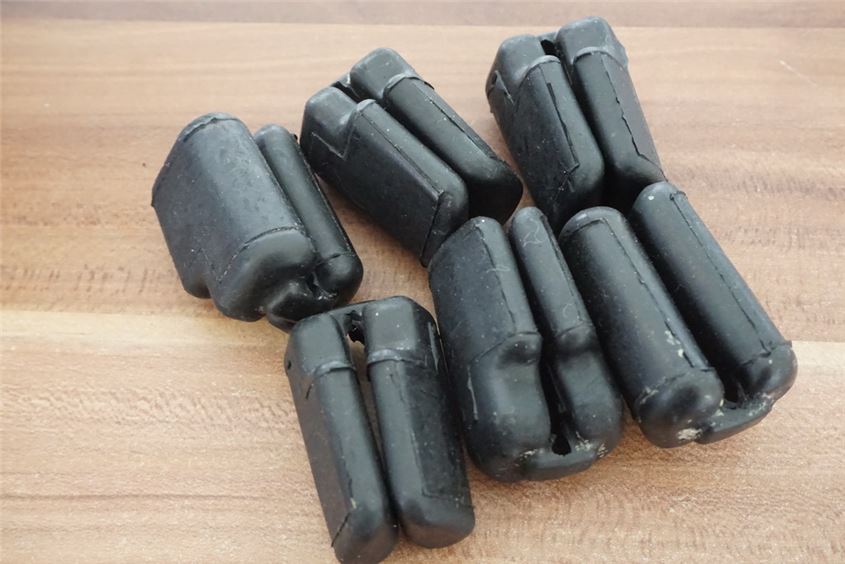 HONDA XL 650 RD11 TRANSALP KIT DE AMORTIGUADORES DE GOMA PARA PORTACORONAS