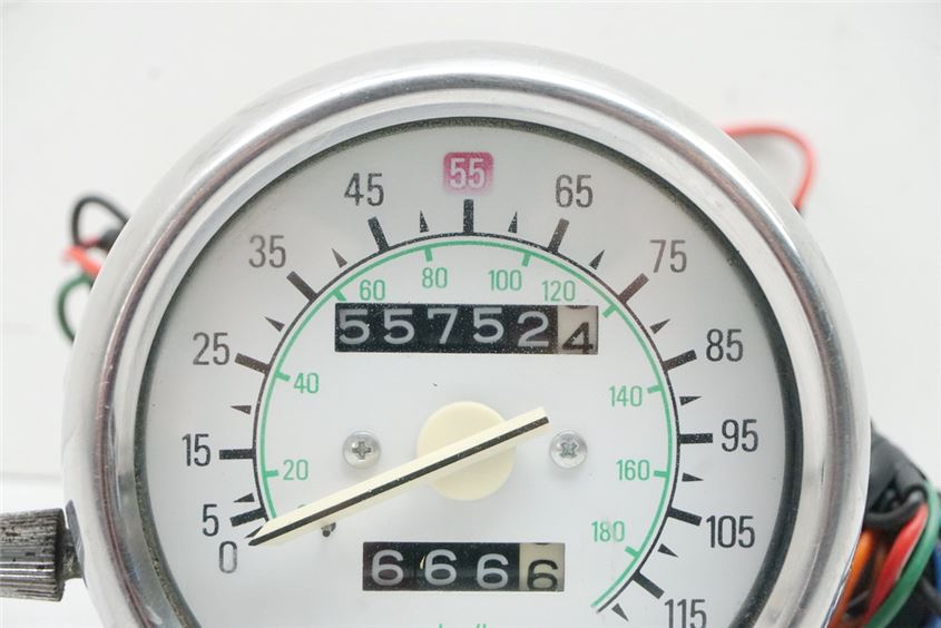 YAMAHA XV 750 3AL VIRAGO TACHO COCKPIT INSTRUMENTE SPEEDOMETER