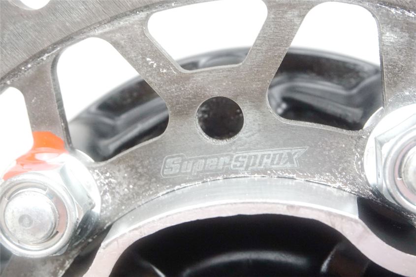 HONDA NC 700 S SA RC61 PORTACORONAS SOPORTE DE CORONA DENTADA