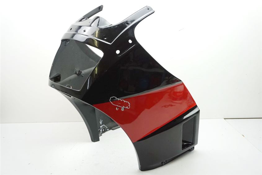 KAWASAKI GPZ 600 R NINJA ZX600A CARENADO FRONTAL CÚPULA MÁSCARA PARTE SUPERIOR CUBIERTA