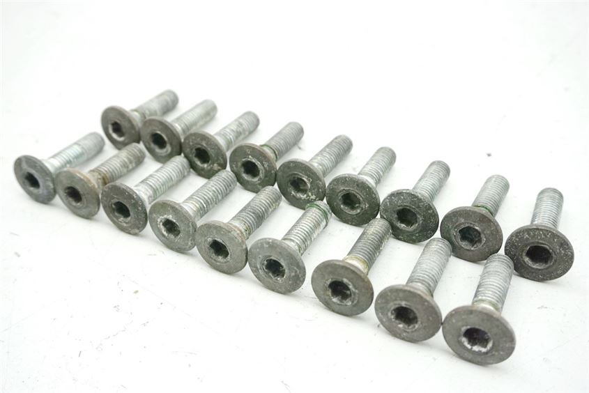KAWASAKI GPZ 600 R NINJA ZX600A SCHRAUBEN BREMSSCHEIBEN VORN & HINTEN