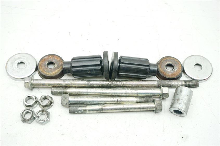 KAWASAKI GPZ 600 R NINJA ZX600A SOPORTE MOTOR EJE SEPARADORES SOPORTE MOTOR