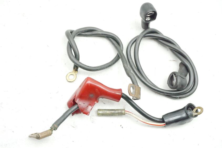 KAWASAKI GPZ 600 R NINJA ZX600A STARTER CABLE GROUND CABLE POSITIVE CABLE