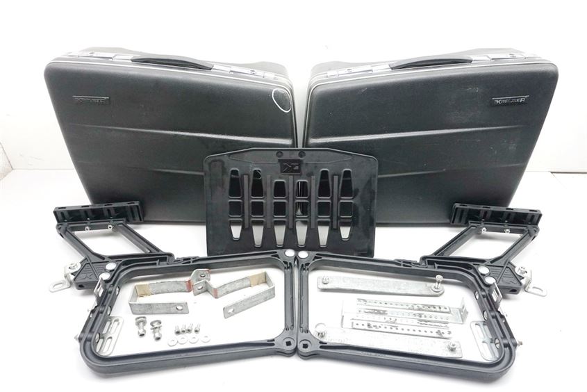 YAMAHA FZ 750 2KK LUGGAGE KRAUSER PANNIER SET HOLDER RACK SYSTEM
