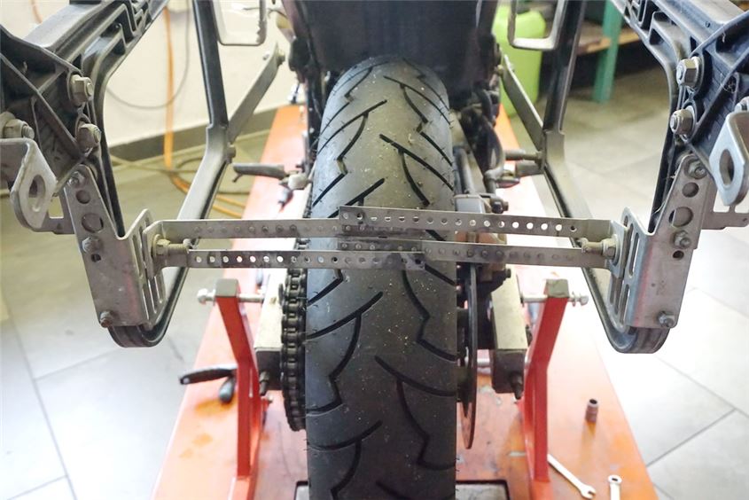 YAMAHA FZ 750 2KK KOFFER KRAUSER KOFFERSATZ HALTER TRÄGERSYSTEM