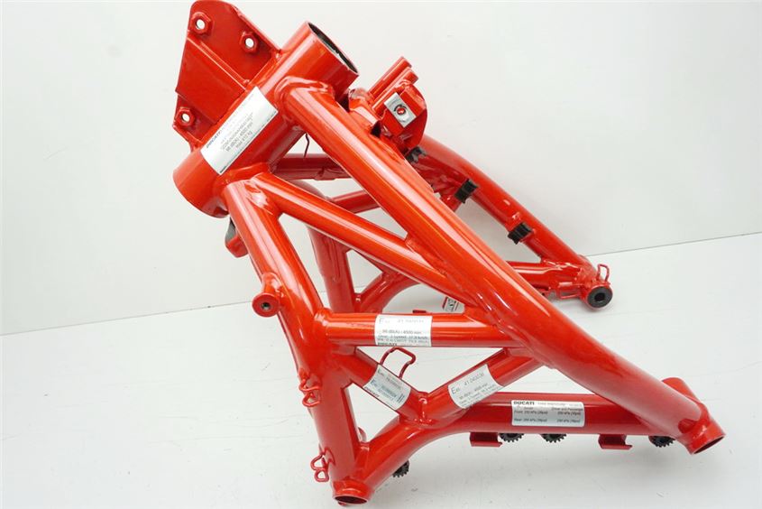 DUCATI SUPERSPORT 939 RAHMEN & BRIEF COC FRAME - VERMESSUNGSPROTOKOLL