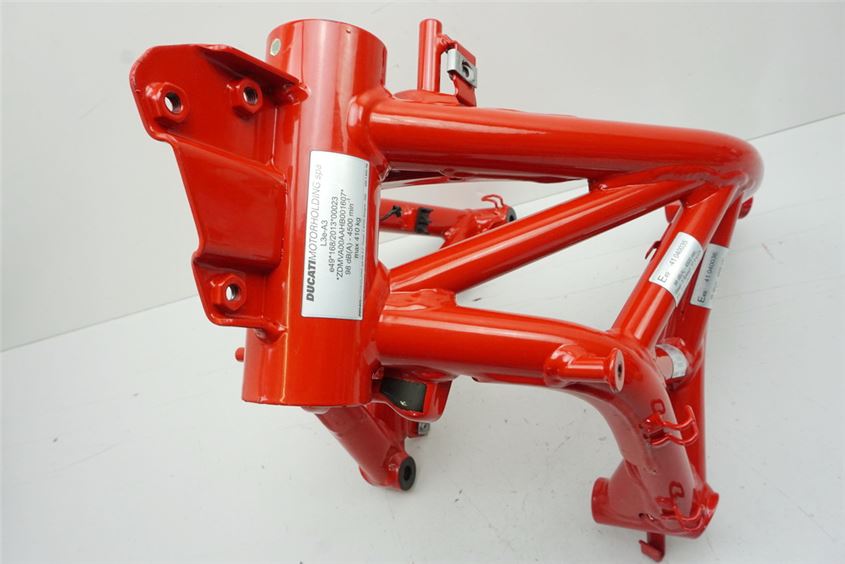 DUCATI SUPERSPORT 939 RAHMEN & BRIEF COC FRAME - VERMESSUNGSPROTOKOLL
