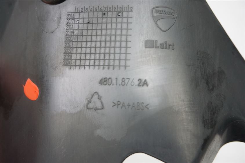DUCATI SUPERSPORT 939 VERKLEIDUNG KÜHLER LINKS INNEN LEITBLECH ABDECKUNG COVER
