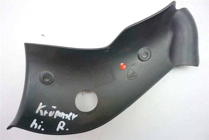 DUCATI SUPERSPORT 939 ABDECKUNG KRÜMMER HINTEN RECHTS COVER HITZESCHUTZ